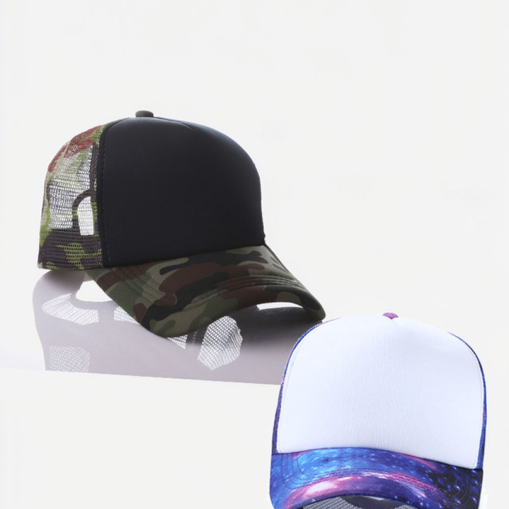 サイズ調整可能なメッシュ素材の野球帽。男女兼用で、夏に最適な - Trucker Cap Mesh のレビューと価格