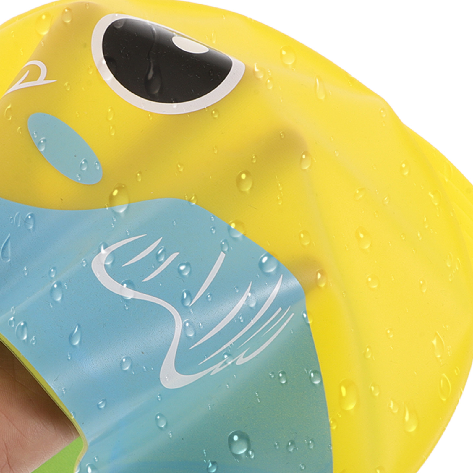 シリコン製スイムキャップ。かわいい魚の柄で、防水性があり、耳 - Swim Hat Silicone のレビューと価格